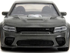 2021 Dodge Charger SRT Hellcat Gray Metallic Fast X 2023 Movie Fast & Furious Series 1/32 Diecast Model Car Jada 34473