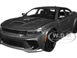 2021 Dodge Charger SRT Hellcat Gray Metallic Fast & Furious Series 1/24 Diecast Model Car Jada 34472