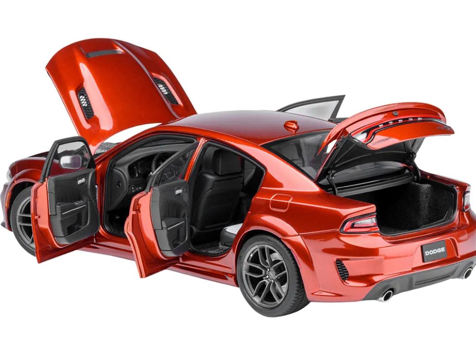 Dodge Charger SRT Hellcat Redeye Sinamon Stick Metallic 1/18 Model Car by Autoart