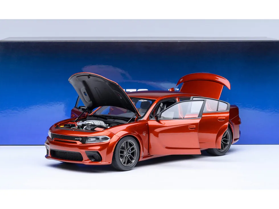 Dodge Charger SRT Hellcat Redeye Sinamon Stick Metallic 1/18 Model Car by Autoart
