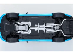 Dodge Charger SRT Hellcat Redeye B5 Blue Metallic with Carbon Stripes 1/18 Model Car by Autoart