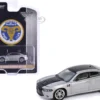 2018 Dodge Charger SRT 392 Silver Metallic with Black Stripe "Mr. Norm Heritage GSS Charger" "Hobby Exclusive" Series 1/64 Diecast Model Car by Greenlight