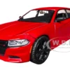 2023 Dodge Charger SXT Red Metallic "Timeless Legends" Series 1/24 Diecast Model Car by Motormax
