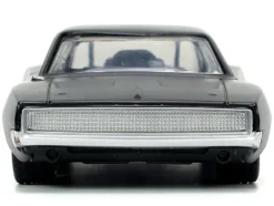 1968 Dodge Charger Widebody Matt Black with Bronze Tail Stripe "F9" (2021) Movie "Fast & Furious" Series 1/32 Diecast Model Car by Jada
