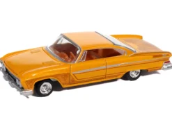 1961 Dodge Dart Phoenix Lowrider Mango Smoothie Metallic with Graphics and Orange Interior 
