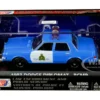 1983 Dodge Diplomat Royal Canadian Mounted Police RCMP Light Blue White 1/43 Diecast Model Car Motormax 79472