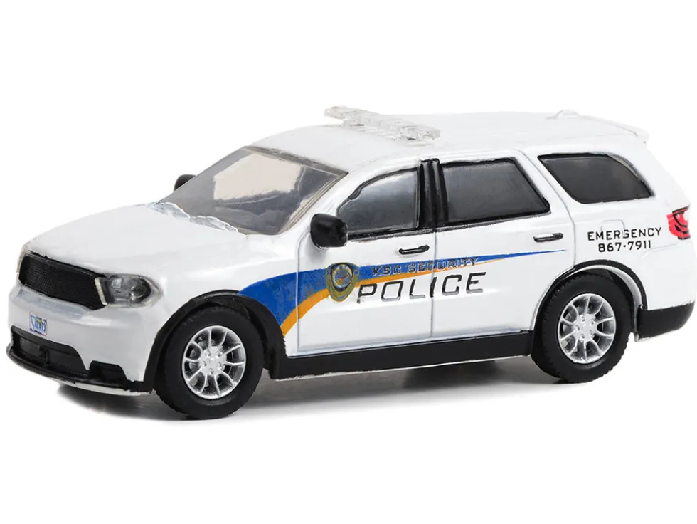 2017 Dodge Durango White "Kennedy Space Center" (KSC) Security Police Traffic Enforcement "Hobby Exclusive" 1/64 Diecast Model Greenlight 30285
