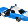 1974 Dodge Monaco Blue and White CPD Chicago Police Department Illinois Hot Pursuit Series 1/24 Diecast Model Car Greenlight 85541