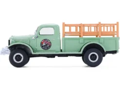 1946 Dodge Power Wagon Pickup Truck "Strawberry Farm" Green "Down on the Farm" Series 11 1/64 Diecast Model by Greenlight