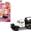 1945 Dodge Power Wagon Wrecker Tow Truck "Shell Oil" White and Black "Running on Empty" Series 17 1/64 Diecast Model Car by Greenlight