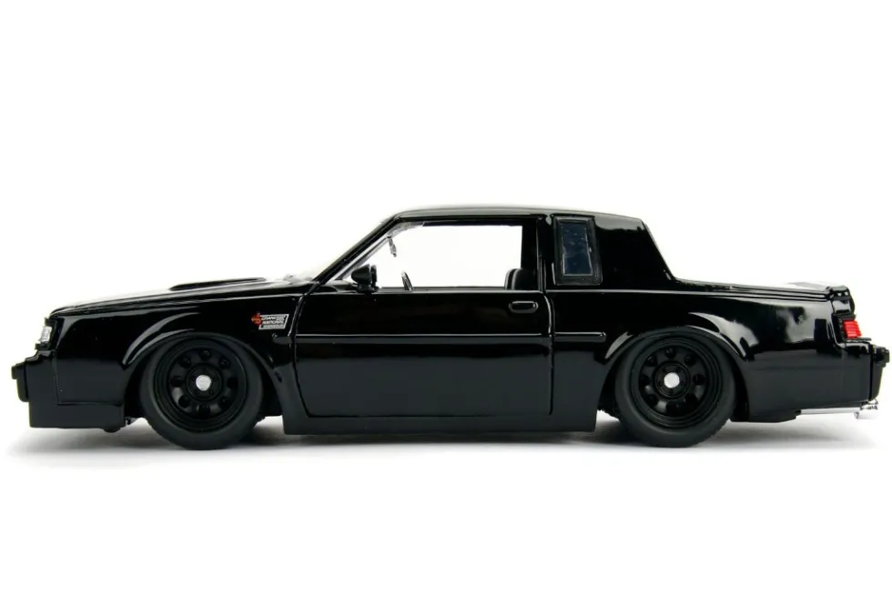 Dom's Buick Grand National Black Fast Furious Movie 1/24 Diecast Model Car Jada 99539