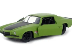 Dom's 1973 Chevrolet Camaro F-Bomb Green Fast & Furious Movie 1/32 Diecast Model Car Jada 99521
