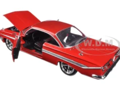 Dom's Chevrolet Impala Red Fast & Furious F8 The Fate of the Furious 2017 Movie 1/24 Diecast Model Car Jada 98426
