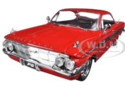 Dom's Chevrolet Impala Red Fast & Furious F8 The Fate of the Furious 2017 Movie 1/24 Diecast Model Car Jada 98426