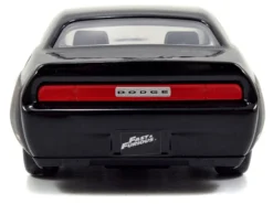 Dom's Dodge Challenger SRT8 Black Fast & Furious Movie 1/32 Diecast Model Car Jada 97384