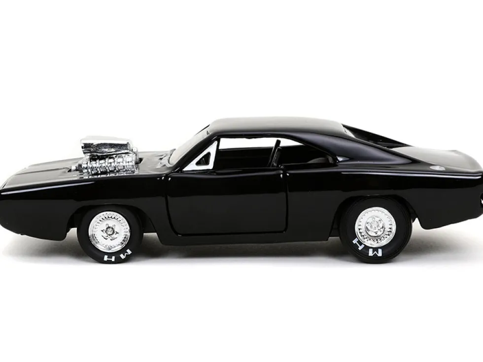 Dom's 1970 Dodge Charger 500 Black Fast & Furious 9 F9 2021 Movie 1/32 Diecast Model Car Jada 32215