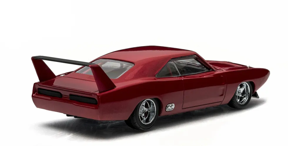 Dom's 1969 Dodge Charger Daytona Maroon "Fast and Furious 6" Movie (2013) 1/43 Diecast Model Car Greenlight 86221