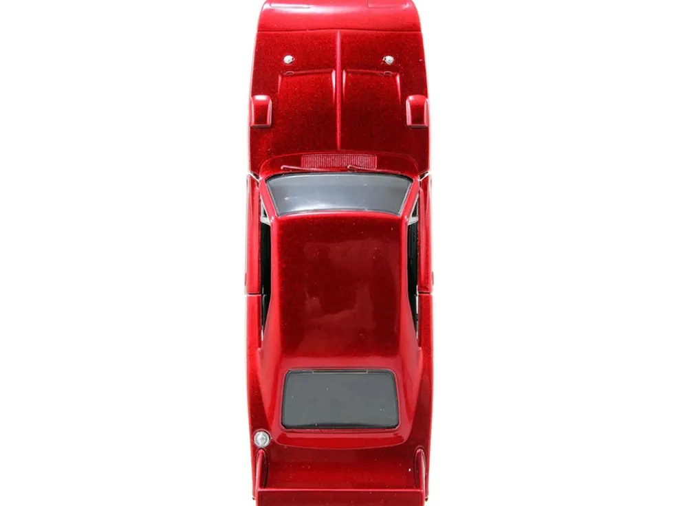 Dom's Dodge Charger Daytona Red Metallic "Fast & Furious 6" (2013) Movie "25 Years of Fast & Furious" Series 1/32 Diecast Model Car by Jada