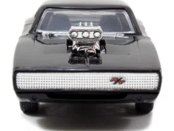 Dom's Dodge Charger R/T Black Fast & Furious 7 2015 Movie 1/32 Diecast Model Car Jada 97042