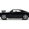 Dom's Dodge Charger R/T Matt Black Fast & Furious Movie 1/32 Diecast Model Car Jada 97214