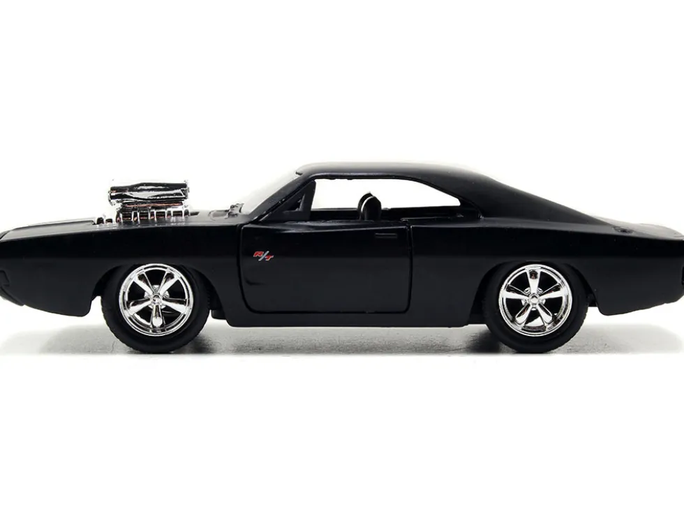 Dom's Dodge Charger R/T Matt Black Fast & Furious Movie 1/32 Diecast Model Car Jada 97214