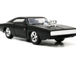 Dom's Dodge Charger R/T Matt Black Fast & Furious Movie 1/32 Diecast Model Car Jada 97214