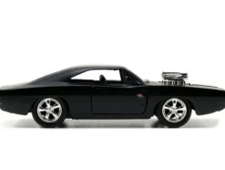 Dom's Dodge Charger R/T Matt Black Fast & Furious Movie 1/32 Diecast Model Car Jada 97214