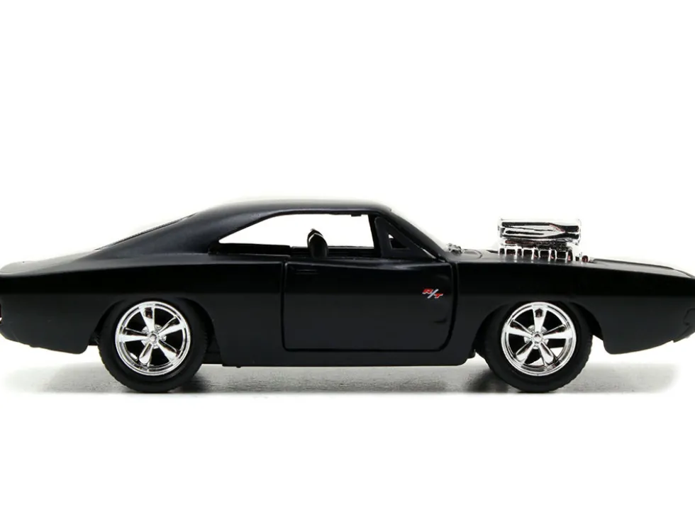 Dom's Dodge Charger R/T Matt Black Fast & Furious Movie 1/32 Diecast Model Car Jada 97214