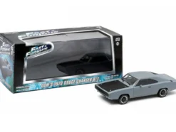Dom's 1970 Dodge Charger R/T Primered Grey "Fast and Furious" Movie (2009) 1/43 Diecast Car Model Greenlight 86217