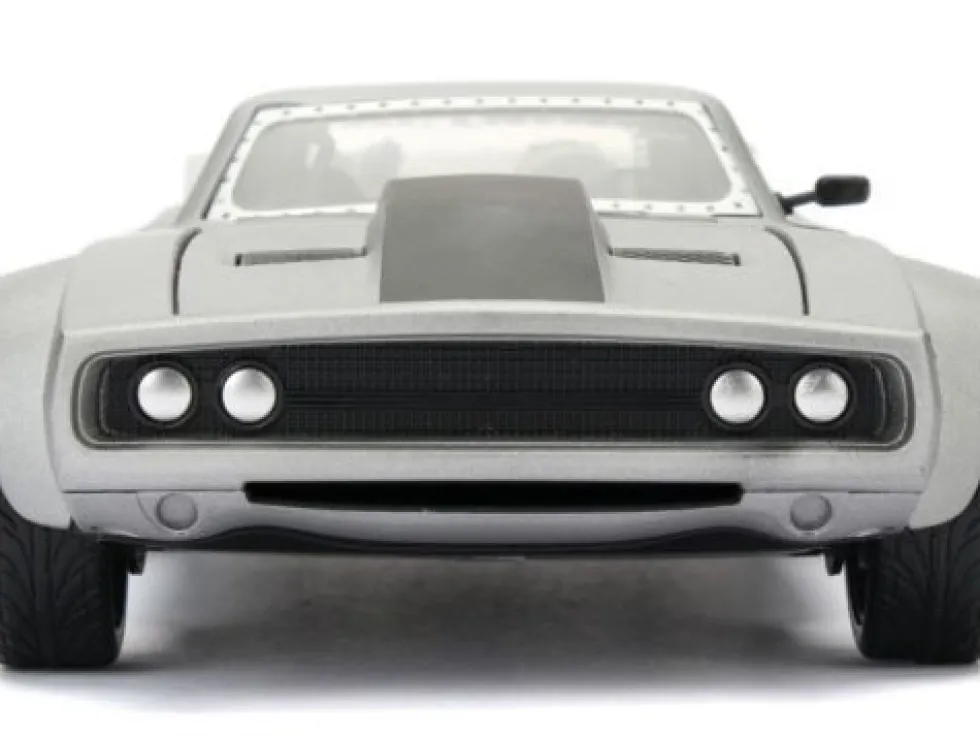 Dom's Ice Charger Fast & Furious F8 "The Fate of the Furious" Movie 1/24 Diecast Model Car Jada 98291
