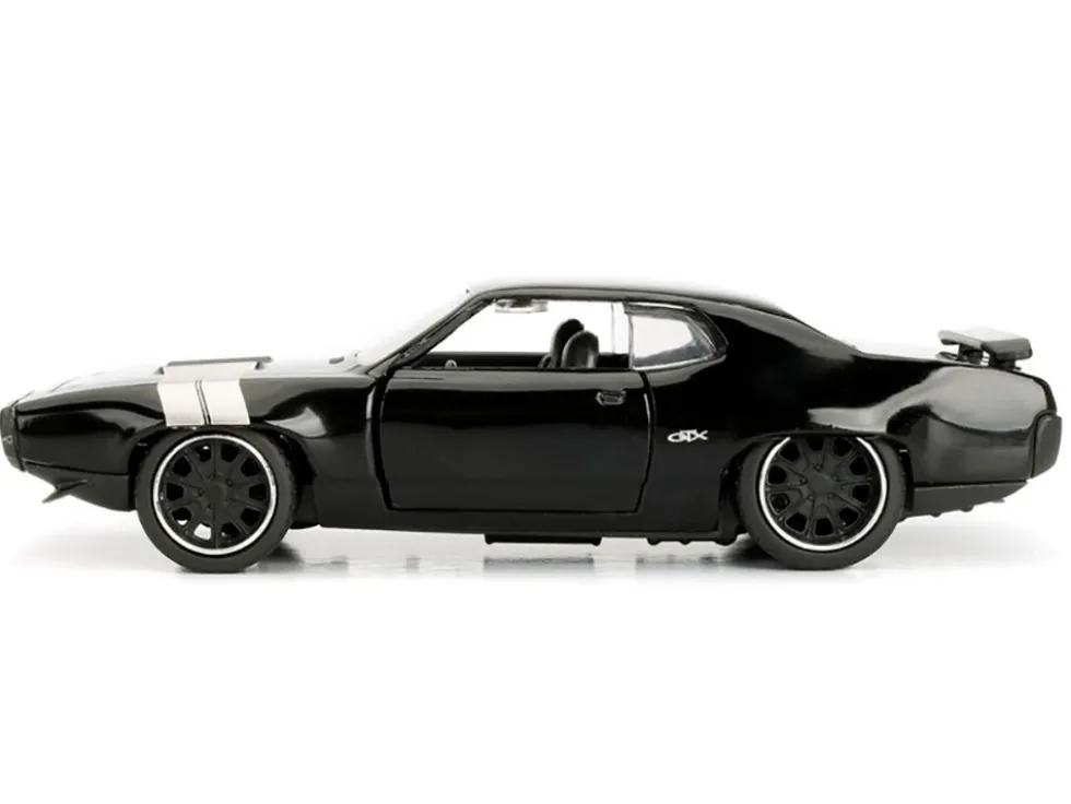 Dom's Plymouth GTX Fast & Furious F8 "The Fate of the Furious" Movie 1/32 Diecast Model Car Jada 98300