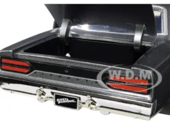 Dom's Plymouth Road Runner Metallic Gray Black Hood Stripe Fast & Furious Movie 1/24 Diecast Model Car Jada 30745