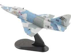 Douglas A-4E Skyhawk Aircraft "151118, Aggressor Scheme, VA-43" (1975) United States Navy "Air Power Series" 1/72 Diecast Model by Hobby Master