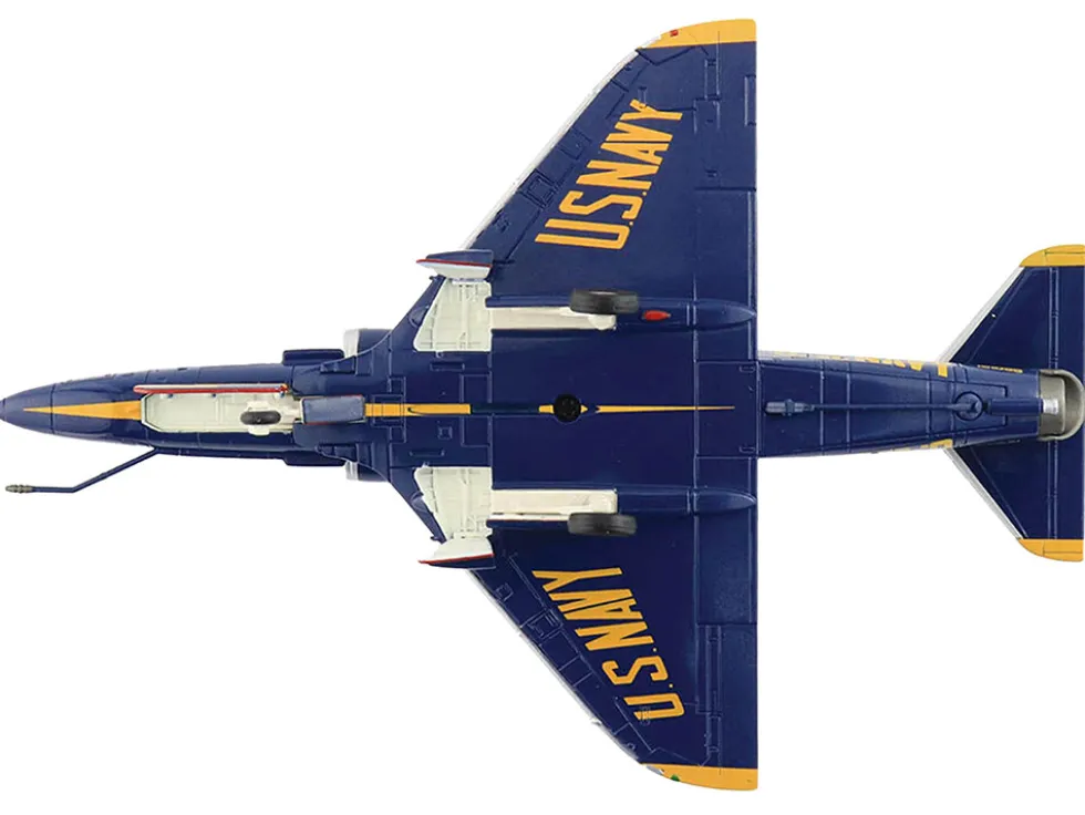 Douglas A-4F Skyhawk Aircraft "Blue Angels, Tokushima Airbase, Dr. Nakanishi, #8" (2008) United States Navy "Air Power Series" 1/72 Diecast Model by Hobby Master