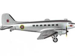 Douglas C-47 Dakota Transport Aircraft "Field Marshal Montgomery, No. 24 Squadron" Royal Air Force (1945) "Planes of World War II" Series 1/144 Diecast Model Airplane by Luppa