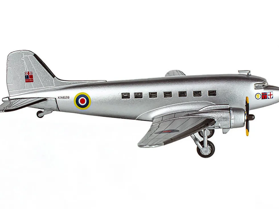 Douglas C-47 Dakota Transport Aircraft "Field Marshal Montgomery, No. 24 Squadron" Royal Air Force (1945) "Planes of World War II" Series 1/144 Diecast Model Airplane by Luppa