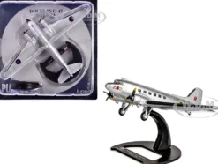 Douglas C-47 Dakota Transport Aircraft "Field Marshal Montgomery, No. 24 Squadron" Royal Air Force (1945) "Planes of World War II" Series 1/144 Diecast Model Airplane by Luppa