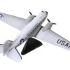 Douglas C-47 Skytrain Transport Aircraft "United States of America" United States Air Force 1/144 Diecast Model Airplane by Postage Stamp