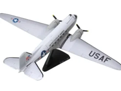 Douglas C-47 Skytrain Transport Aircraft "United States of America" United States Air Force 1/144 Diecast Model Airplane by Postage Stamp