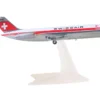 Douglas DC-9-30F Commercial Aircraft "Swissair" (HB-IFW) White with Red Stripes 1/200 Diecast Model Airplane by Herpa