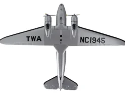 Douglas DC 3 Passenger Aircraft Trans World Airlines Victory is in the Air 1/144 Diecast Model Airplane Postage Stamp PS5559-4
