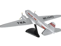 Douglas DC 3 Passenger Aircraft Trans World Airlines Victory is in the Air 1/144 Diecast Model Airplane Postage Stamp PS5559-4