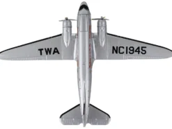Douglas DC 3 Passenger Aircraft Trans World Airlines Victory is in the Air 1/144 Diecast Model Airplane Postage Stamp PS5559-4