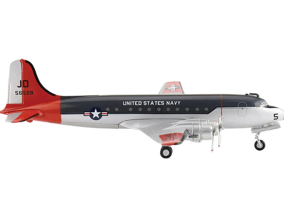Douglas R5D-3 Skymaster Transport Aircraft "Operation Deep Freeze" (1950s) United States Navy "Airliner Series" 1/200 Diecast Model by Hobby Master