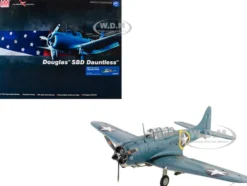 Douglas SBD-3 Dauntless Aircraft "06624, 41-S-13, Operation Torch, VS-41, USS Ranger" (1942) United States Navy "Premium Collection" 1/32 Diecast Model by Hobby Master