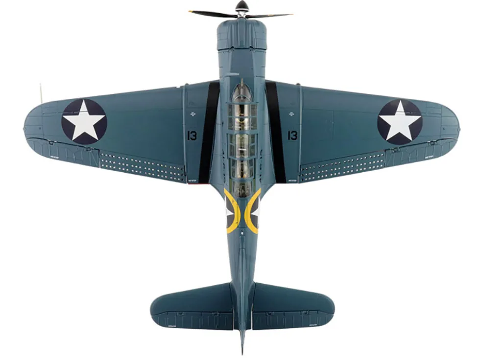 Douglas SBD-3 Dauntless Aircraft "06624, 41-S-13, Operation Torch, VS-41, USS Ranger" (1942) United States Navy "Premium Collection" 1/32 Diecast Model by Hobby Master