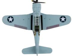 Douglas SBD 3 Dauntless Aircraft 4 1S 13 United States Navy 1/87 Diecast Model Airplane Postage Stamp PS5563-1