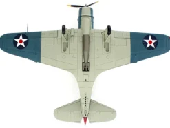 Douglas TBD-1 Devastator Bomber Aircraft "Lt. Cdr. James Brett, VT-2, USS Lexington" (1942) United States Navy "SkyMax Models" Series 1/72 Diecast Model by Hobby Master