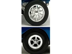 Drag Wheel and Tire Set of 4 pieces from "1957 Chevrolet 150 Gasser 'High Roller'" for 1/18 Scale Models by ACME