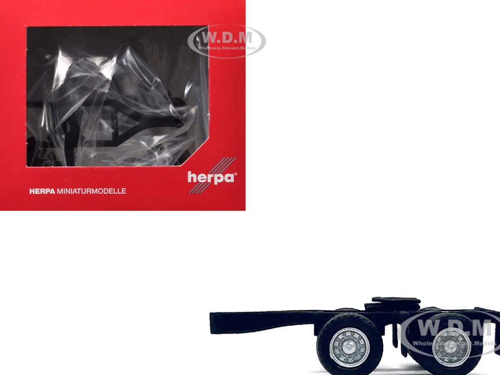 Dual Axle Converter Dolly A-Train 1/87 (HO) Plastic Model by Promotex